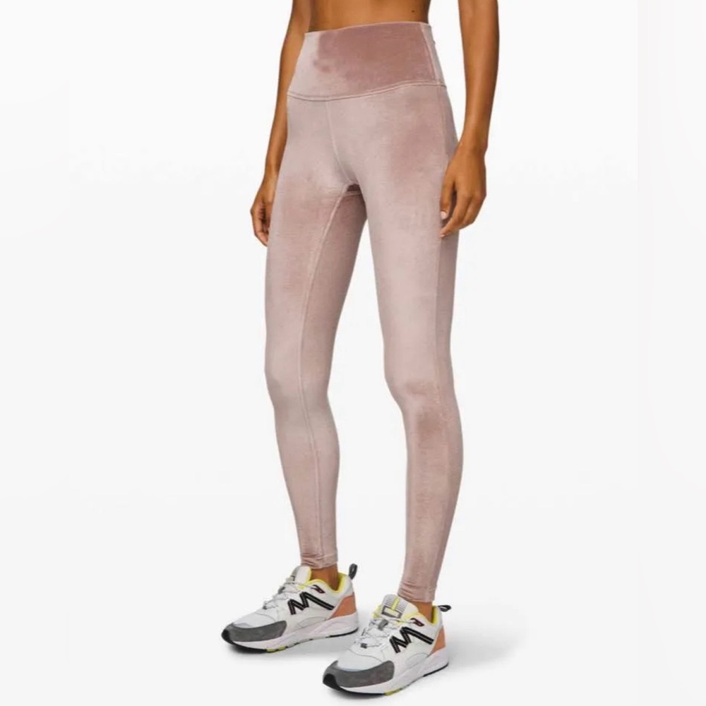 Special Edition Lululemon Wunder Lounge High-Rise Tight 28" Velvet- Size 12